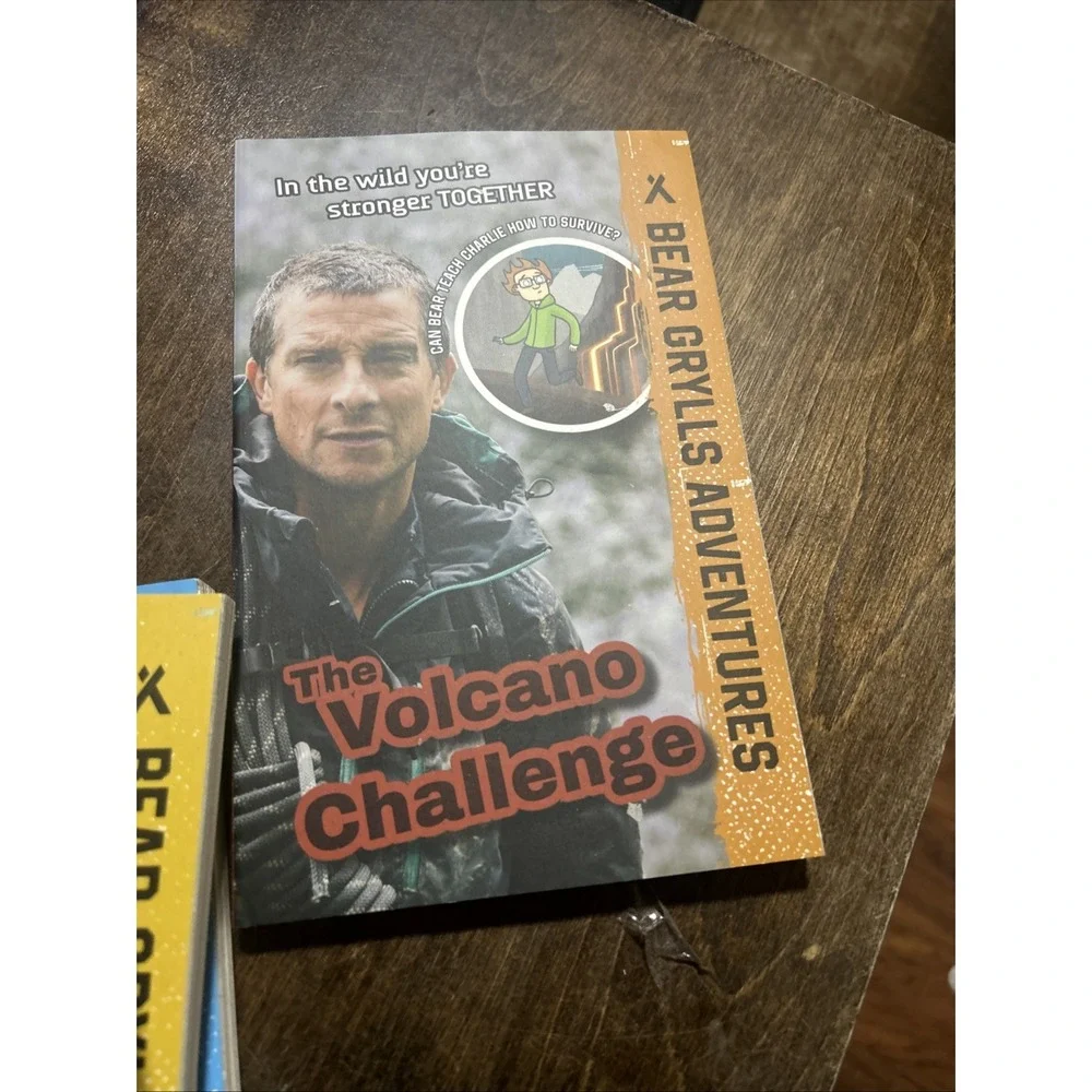Lot of 8 BEAR GRYLLS ADVENTURES Chapter Books Series~Survival~Challenges